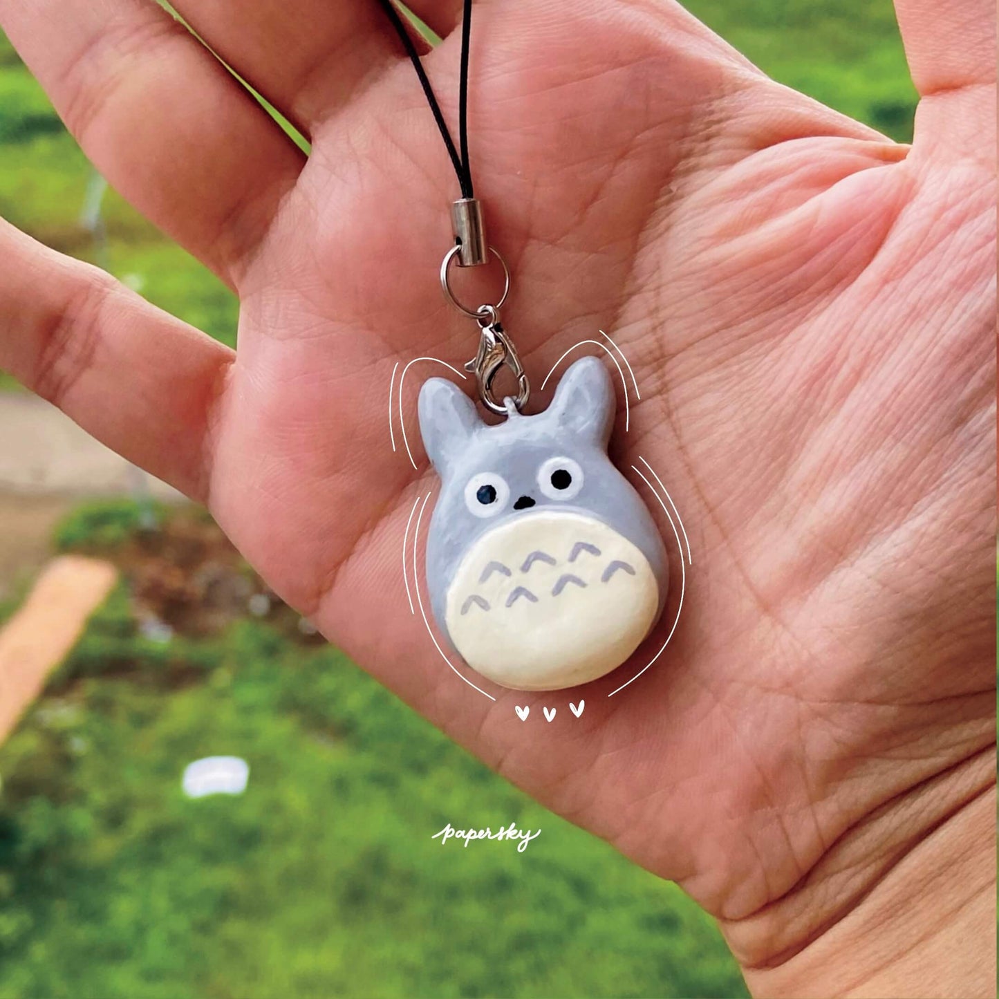Totoro Bag Charm - Quirky Accessories for Bags