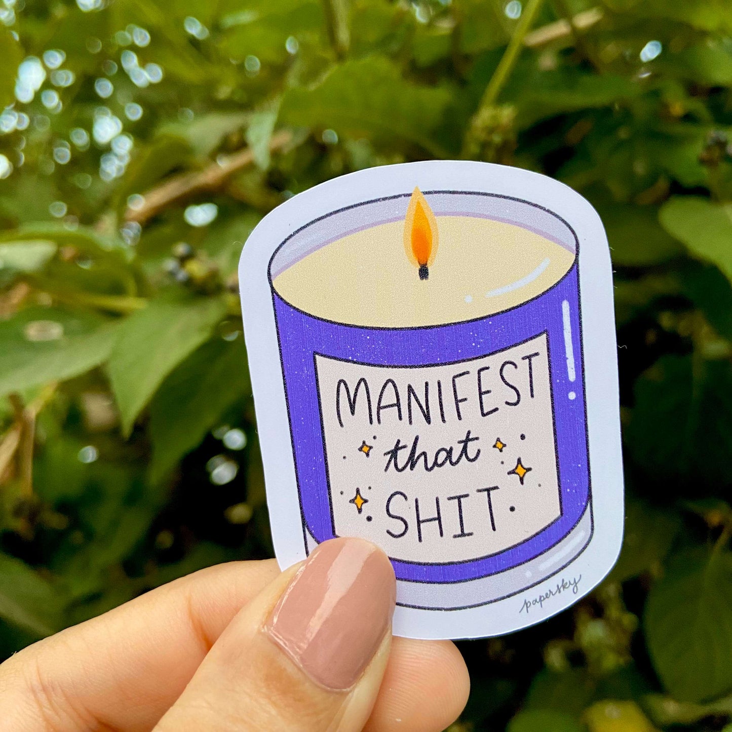 Manifest That Shit Vinyl Sticker